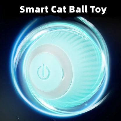 Smart Interactive Cat Ball - Automatic Rolling Electronic Toy for Indoor Play